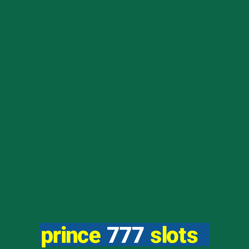 prince 777 slots